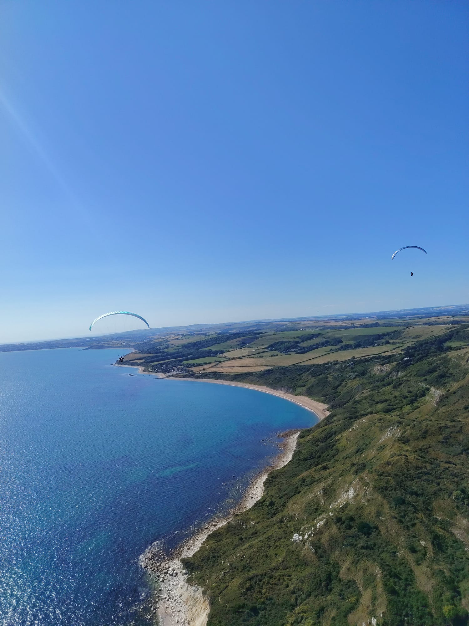 Ringstead paragliding site